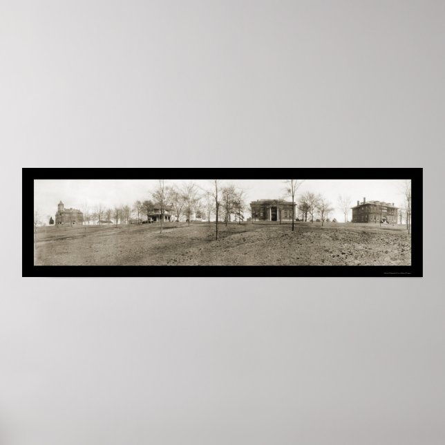 Póster Millsaps Jackson, MS Photo 1910 (Frente)