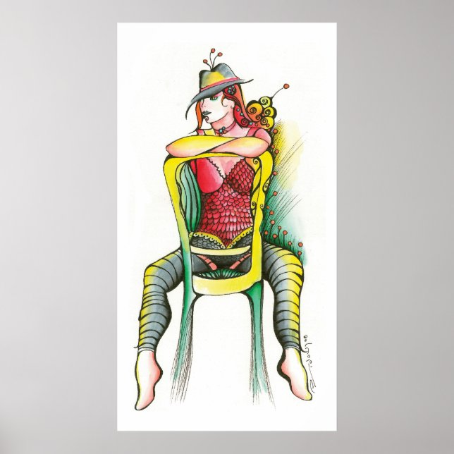 Póster Milonguerita Tango (Frente)