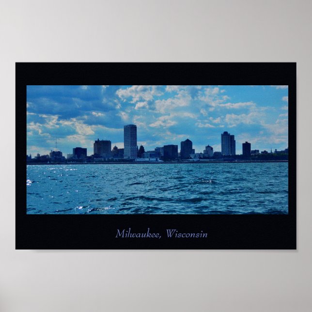 Póster Milwaukee, Wisconsin (Frente)