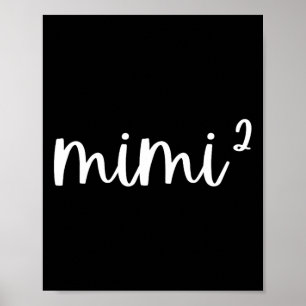 Póster Mimi2 Mimi cuadrado dos mellizos 2º Poder Nuevo S