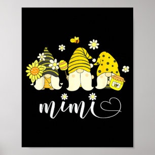 Póster Mimi abuela mujeres gnomas lindos tema día de la m