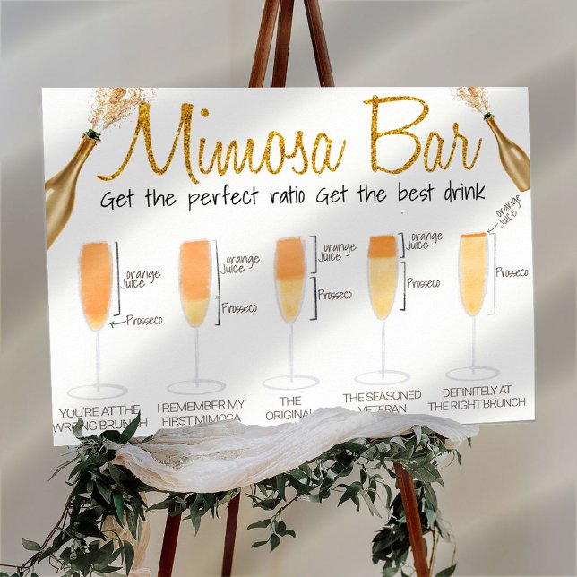 Póster Mimosa Bar Rótulo de brunch de novia (Subido por el creador)
