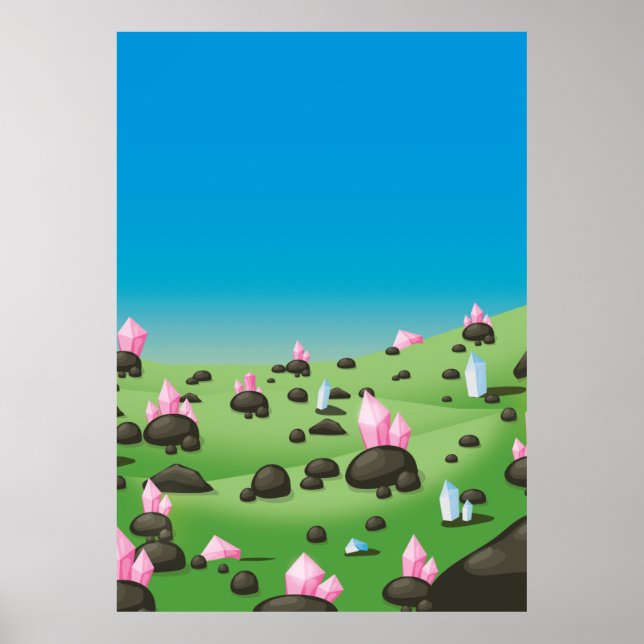 Póster Mina de diamantes (Frente)