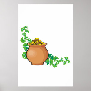 Póster Mina de oro