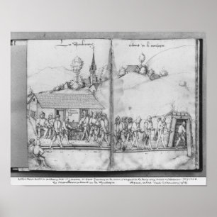 Póster Mina de plata de La Croix-aux-Mines, Lorena