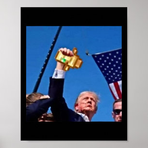 Póster Mina divertida Trump Meme Cra Ft regalo de broma t