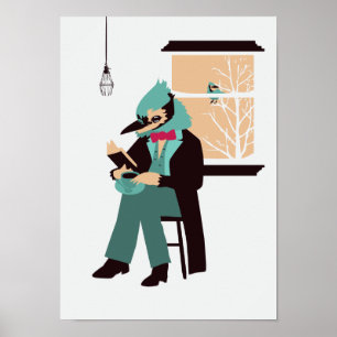 Póster Minales: Willard el Jay Azul