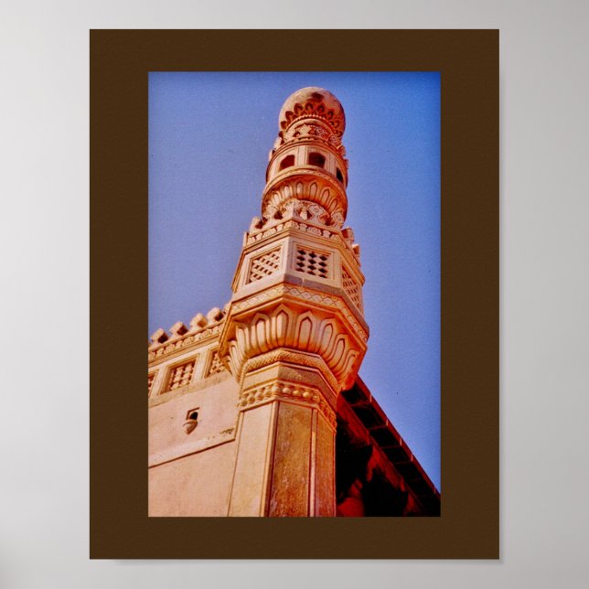 Póster Minarete de Charminar (Frente)