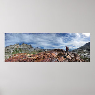 Póster Minaretes - Ansel Adams Wilderness - Sierra Nevada