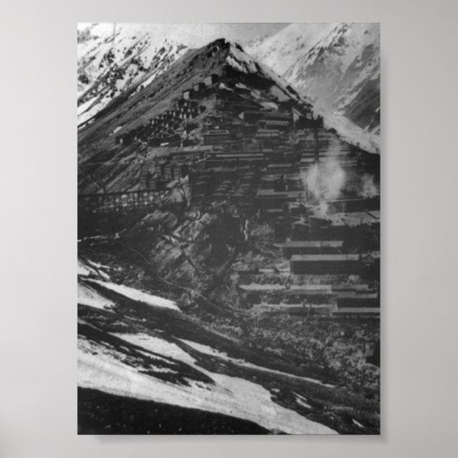 Póster Minas de cobre más resistentes en Chile (Frente)