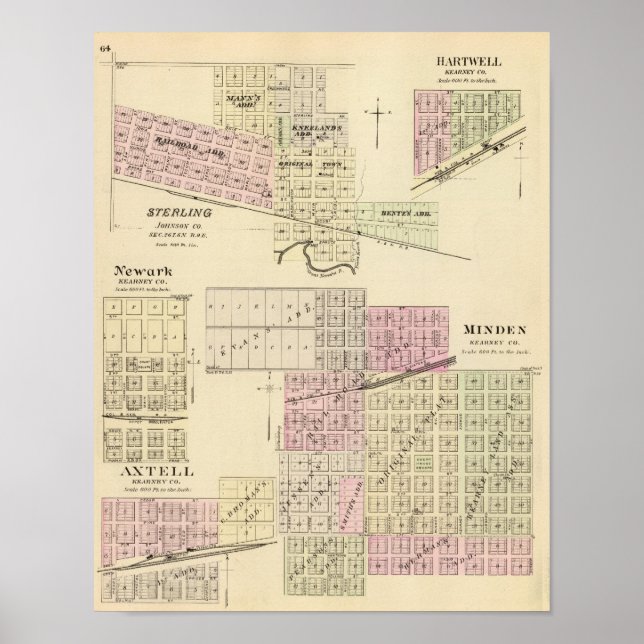 Póster Minden, Nebraska (Frente)