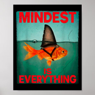 Póster Mindest es Todo Frase Motivacional Inspiradora