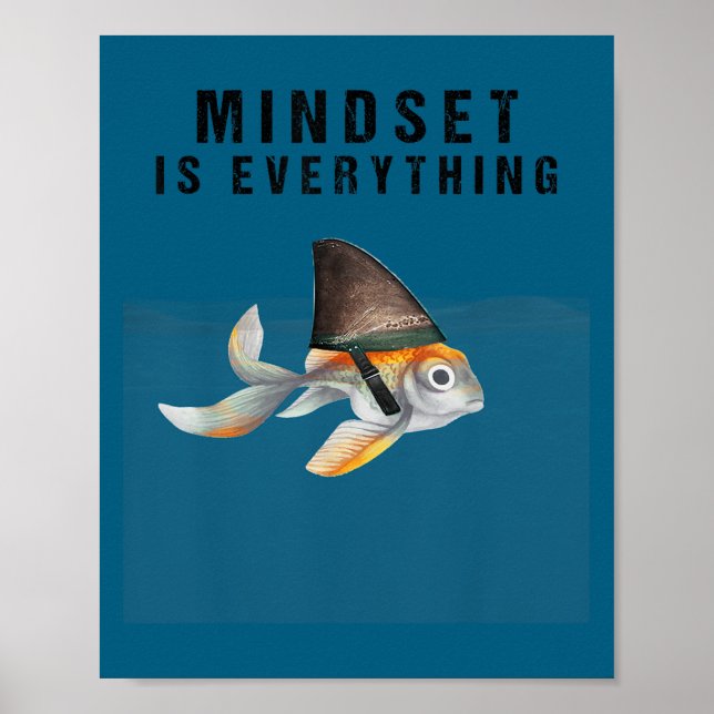 Póster Mindest Is Everything - Motivational Quote Insrati (Frente)