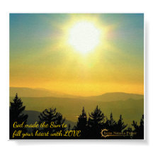 Mindness Word Art - Sun Poster