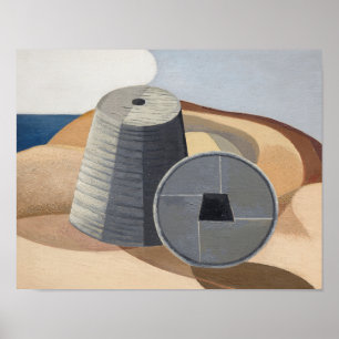 Póster Mineral Objects (1935) by Paul Nash