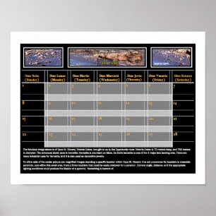 Póster Minerales de Mar