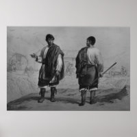 Mineros de Chile, grabados por F. Lehnert