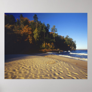 Póster Miners Beach at Pictured Rocks National