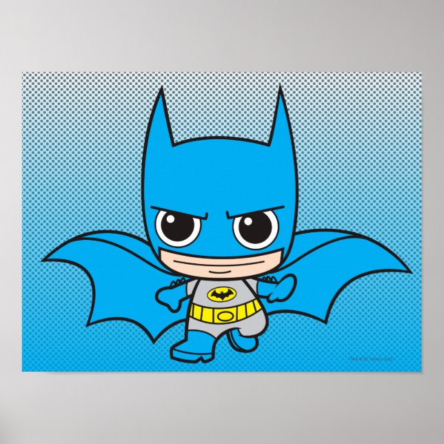 Póster Mini Batman Running (Frente)