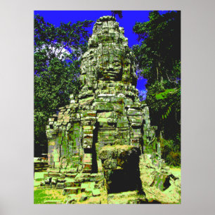 Póster Mini Bayon [Redux] ... Siem Reap, Camboya
