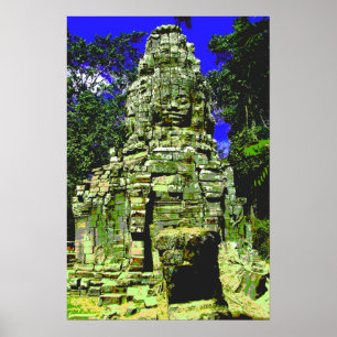 Póster Mini Bayon [Redux] ... Siem Reap, Camboya