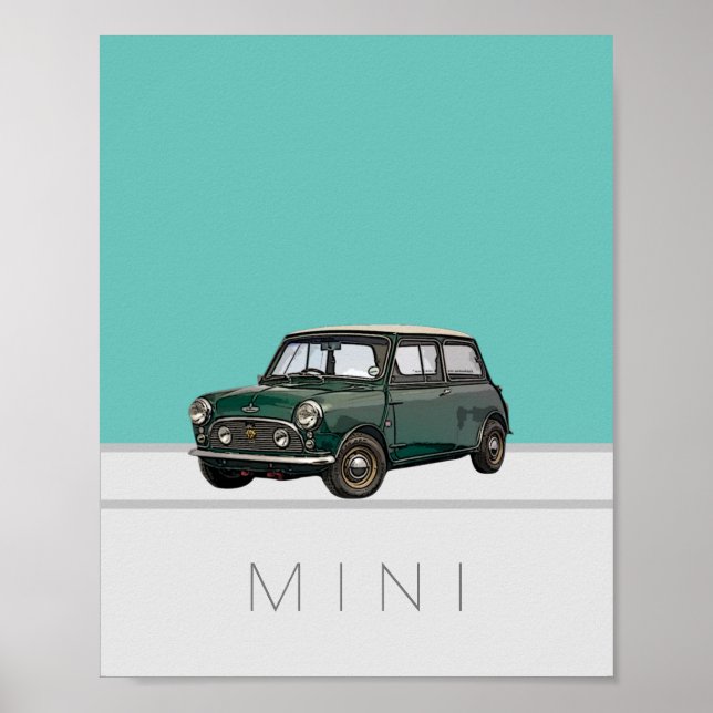 Póster Mini Cooper Poster (Frente)