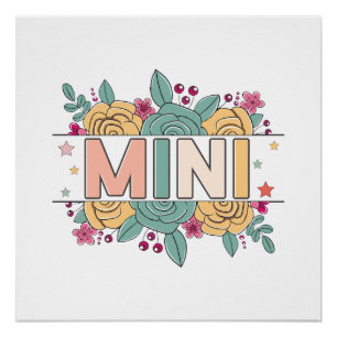 Póster Mini Flor