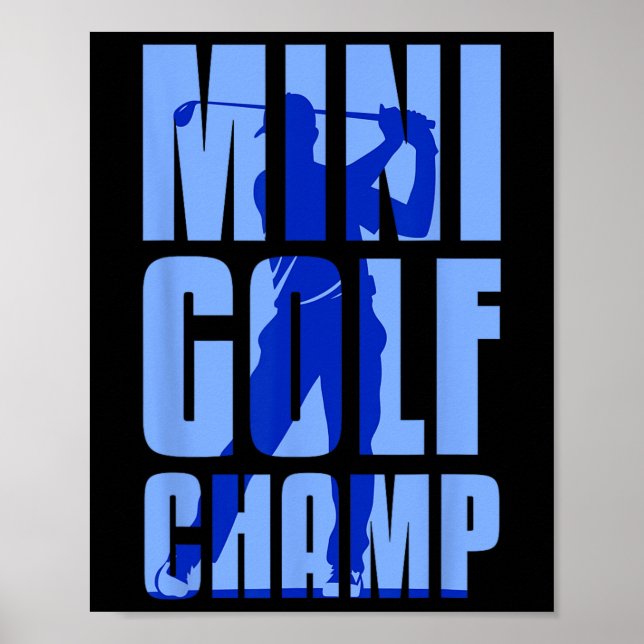 Póster Mini golf Mini golf (Frente)