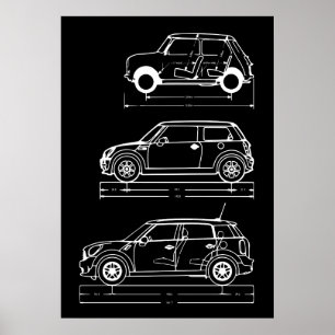 Póster Mini - poster de Blueprint