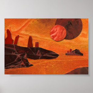 Póster Mini Poster de ciencia ficción