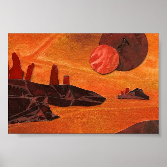 Póster Mini Poster de ciencia ficción (Frente)