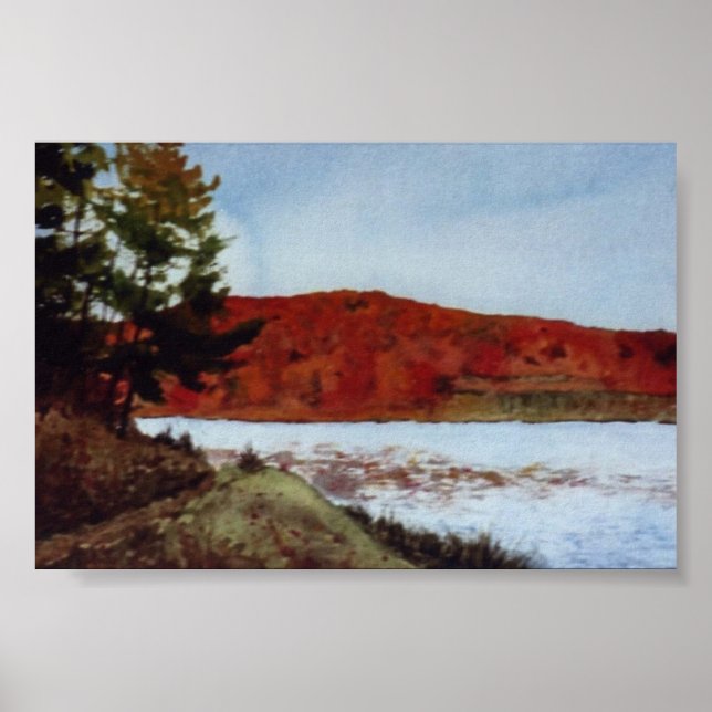 Póster Mini Poster de paisaje (Frente)