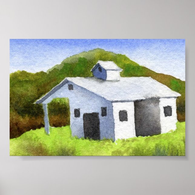 Póster Mini Poster de paisajes rurales (Frente)