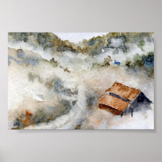 Póster Mini Poster de paisajes rurales