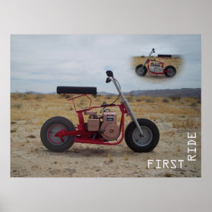 Póster Mini Poster en bicicleta Powell Challenge 1968