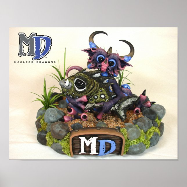Póster Mini Poster MD Cudlefish de 11"x14" (Frente)