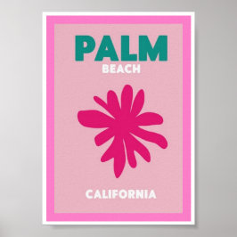 Póster Mini Poster - Palm Beach California