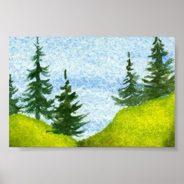 Póster Mini Poster Pinescape (Frente)