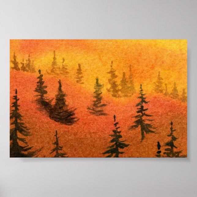 Póster Mini Poster Pinescape (Frente)