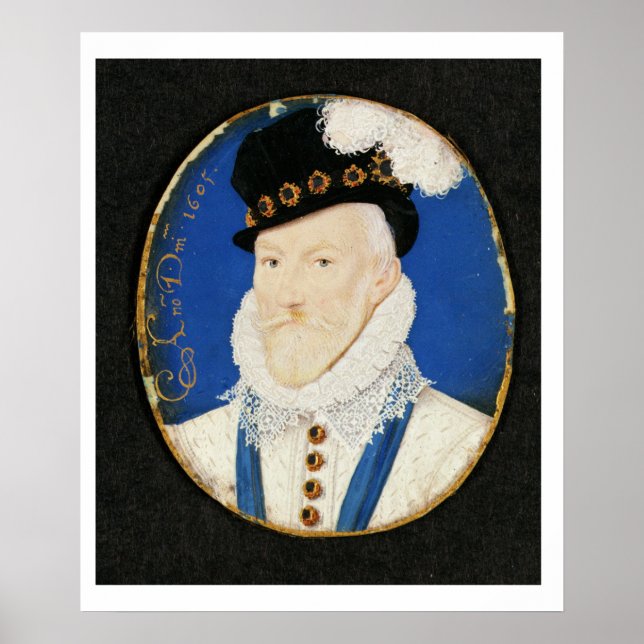 Póster Miniatura de Lord Howard de Effingham (Frente)