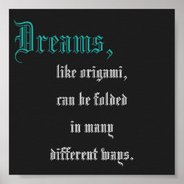 Póster Miniatura de presupuesto de origen