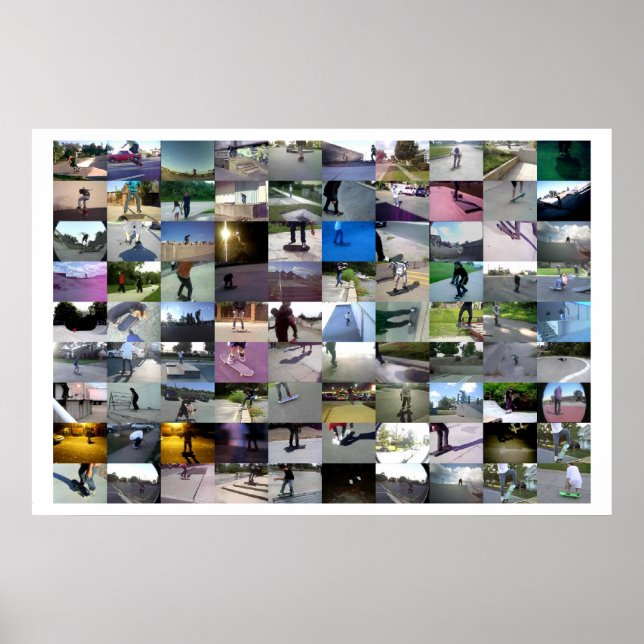 Póster Miniatura de vídeo de skate en Tinypic (Frente)