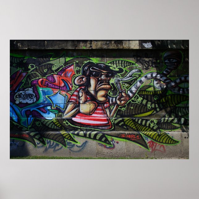 Póster Miniaturas arriba (Frente)