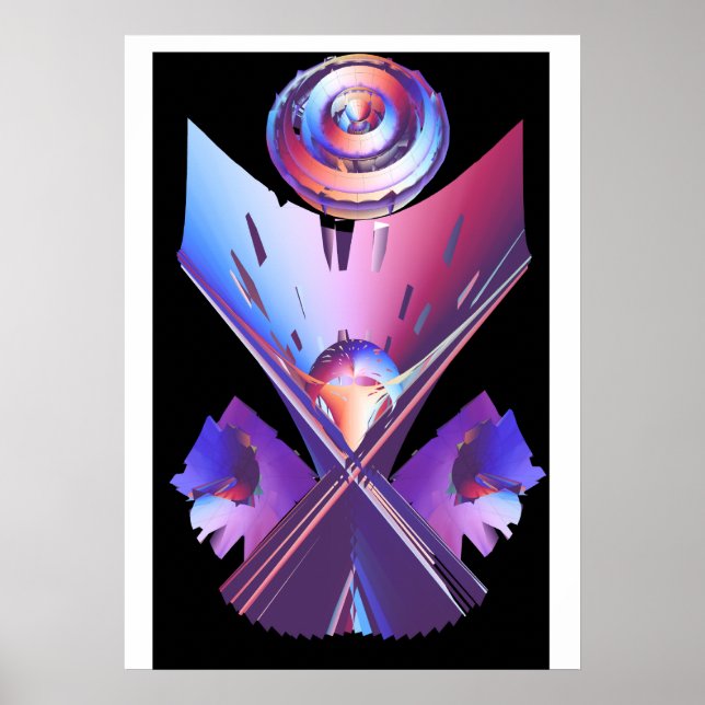 Póster Miniaturas arriba (Frente)