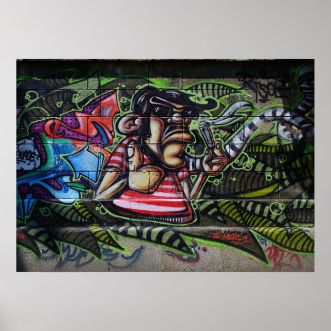 Póster Miniaturas arriba (Frente)