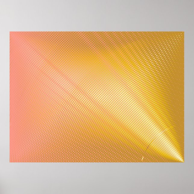 Póster Minimal Gradient Pattern. Duo Tone Cover Design. G (Frente)
