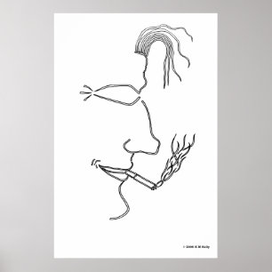 PÓSTER MINIMAL MAN
