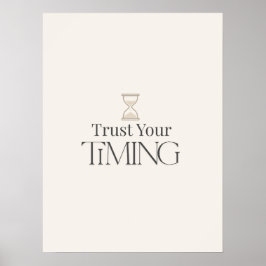 Póster Minimal Motivational Poster – Aesthetic Wall Art