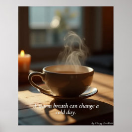 Póster Minimal Winter Calm Poster – Neutral Wall Art