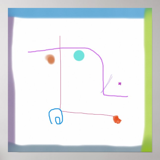Póster Minimalismo simple (Frente)